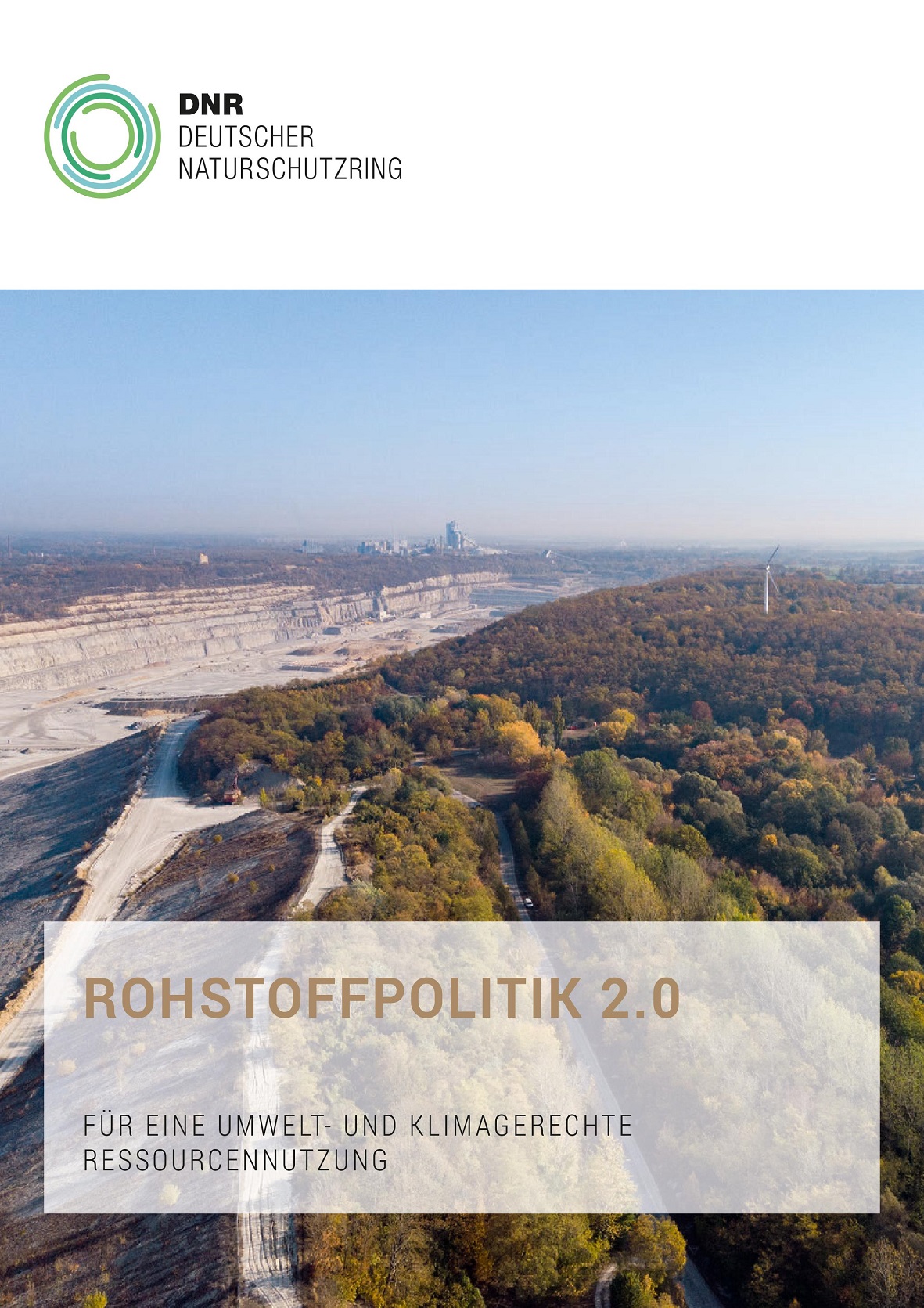 Cover DNR Rohstoffpolitik 2.0